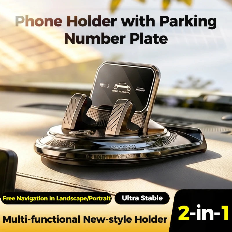 Auto Scal Car Mobile Phone Holder Car Mount Cell Phone Holder Support For Car,360° Rotatable Dashboard