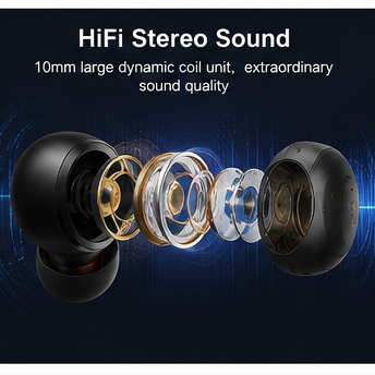 SONY S17 Bluetooth-headset – Trådlösa sporthörlurar in-ear med HiFi-stereoljud