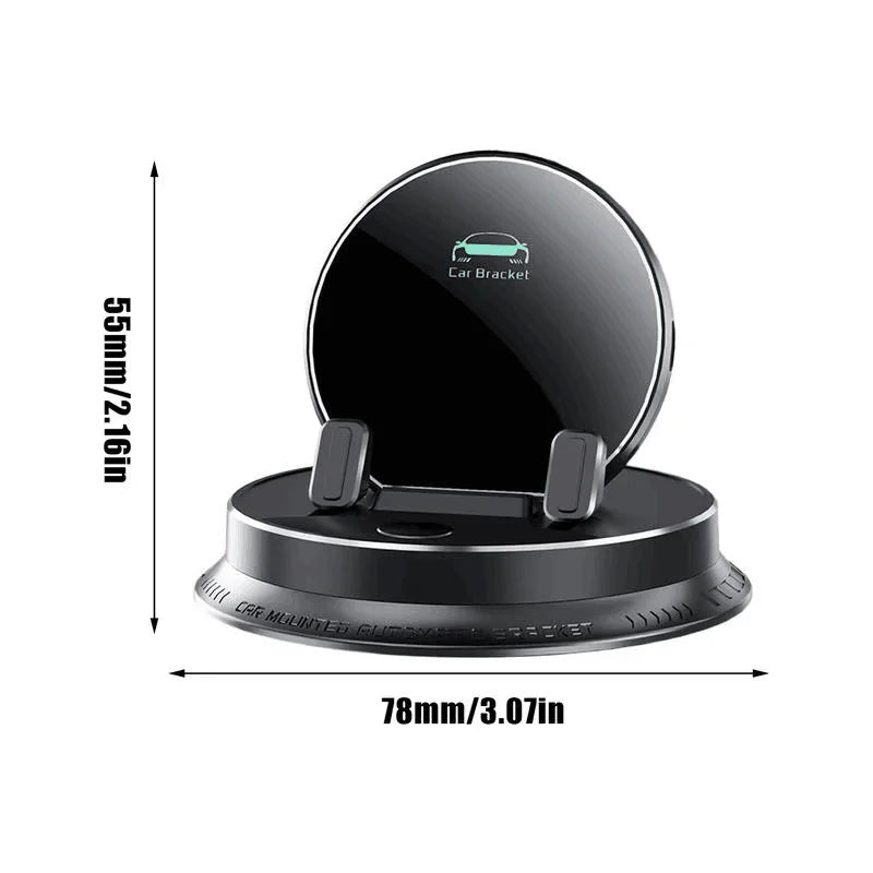 Electric Auto Scal Car Mobile Phone Holder Car Mount Cell Phone Holder Support For Car,360° Rotatable Dashboard With TouchButton