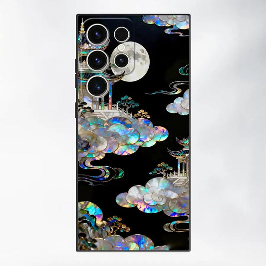 Case for Samsung Galaxy S26 S20 S23 S24 Plus Note 20 Ultra 8 9 10 S10 S9 S21 FE S25 Ultra Funda Phone Cover Clouds Dragon Tiger